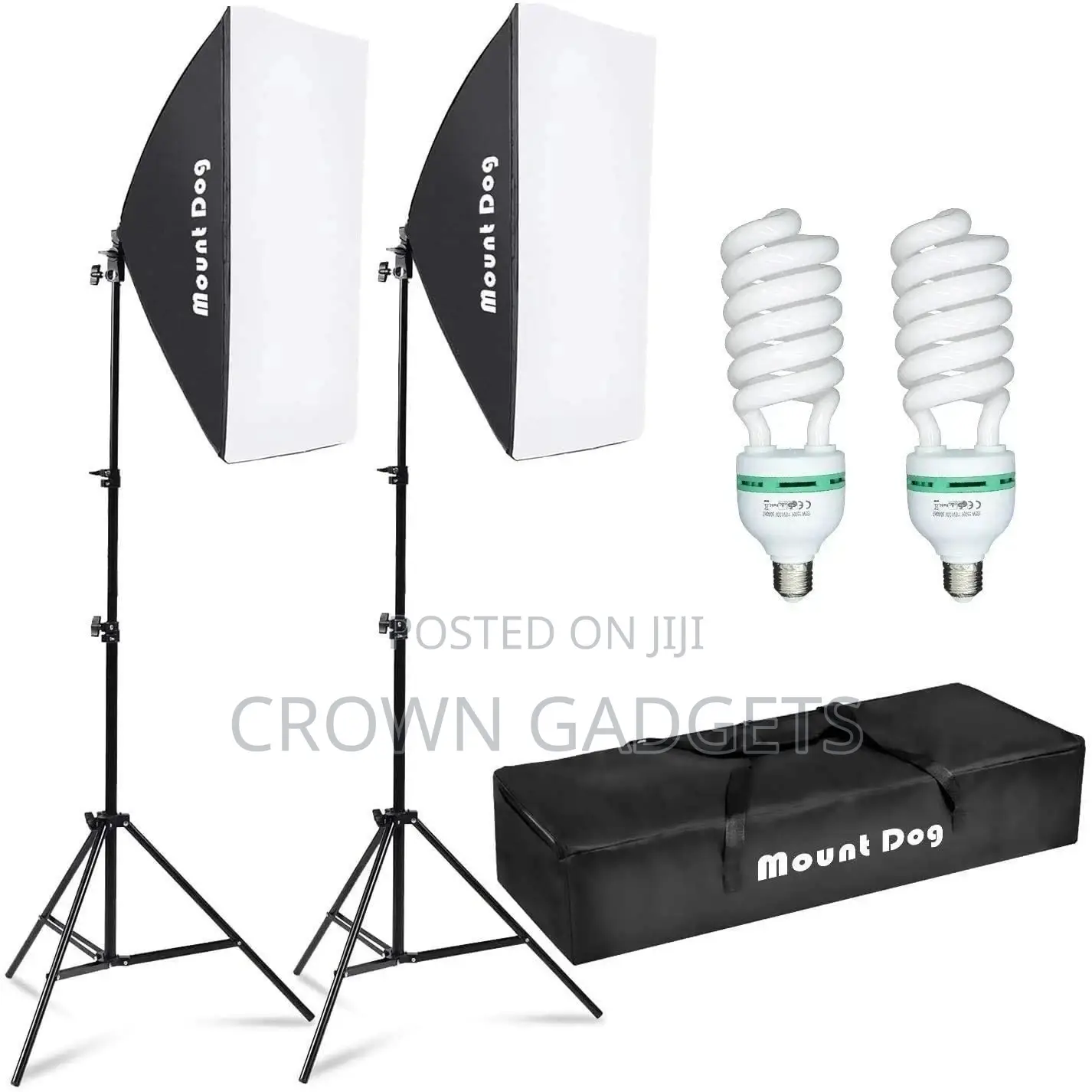 8 Bulbs Soft Box With Stands