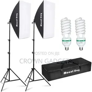 8 Bulbs Soft Box With Stands