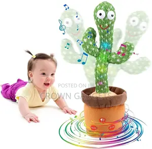 Singing Dancing Cactus Toys Funny Shaking Body Wiggling