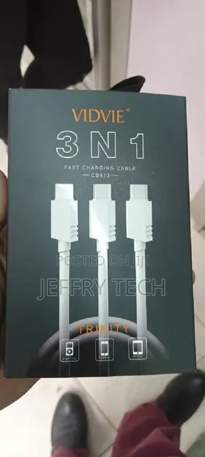3 in 1 Vidvie Charging Cable