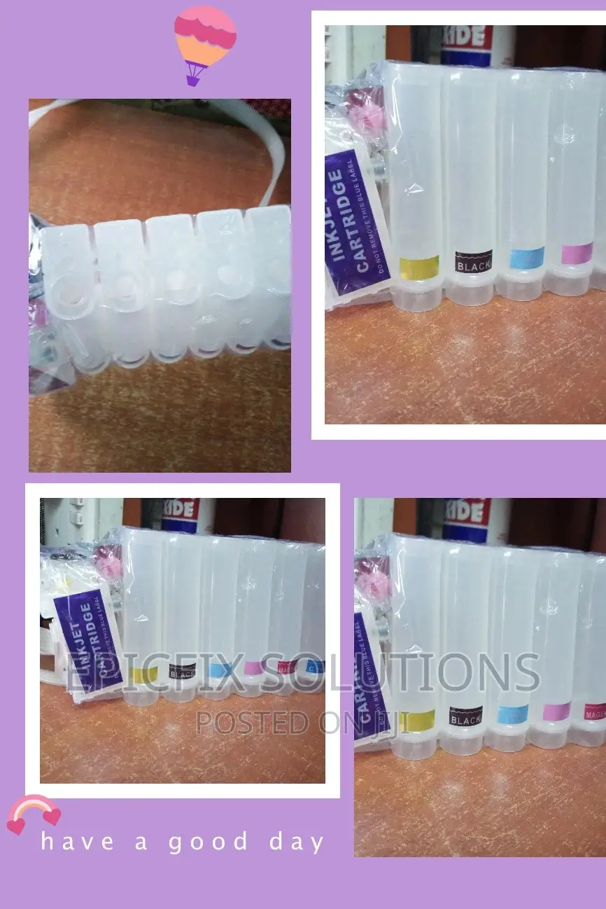 •°•Continuous Inks System for L Series PRINTERS.