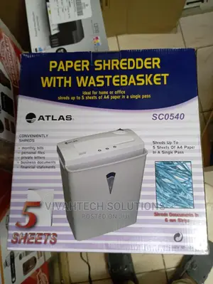 Atlas Sc0540 Paper Shredder 5 Sheets