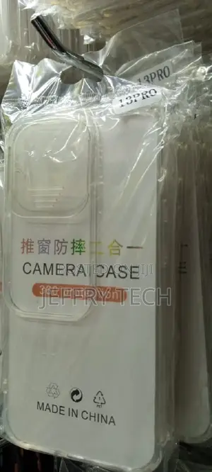 Clear Case iPhone 13pro With Camera Shield