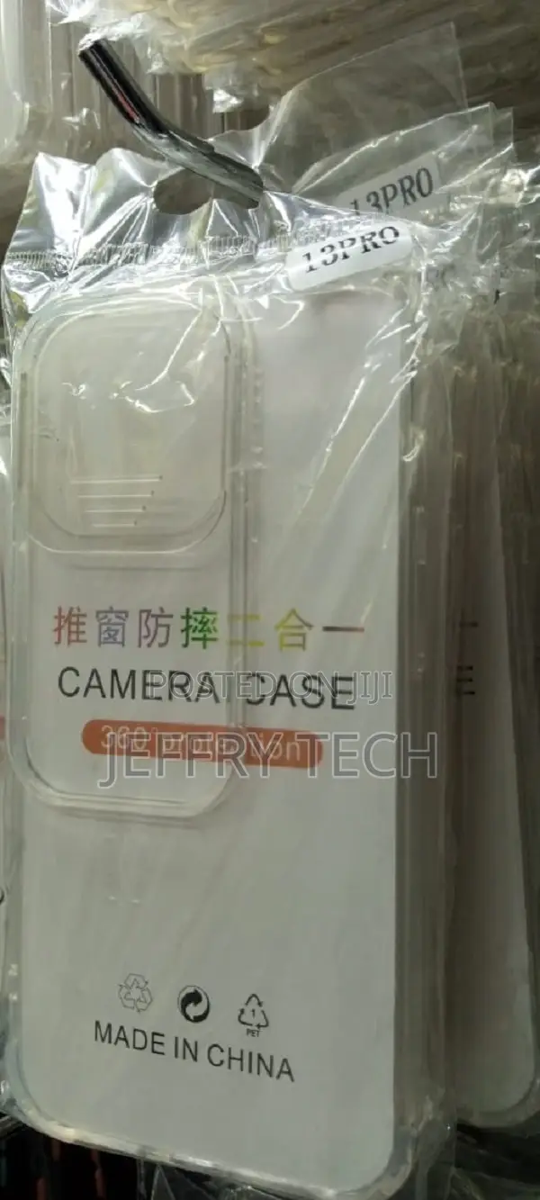 Clear Case iPhone 13pro With Camera Shield