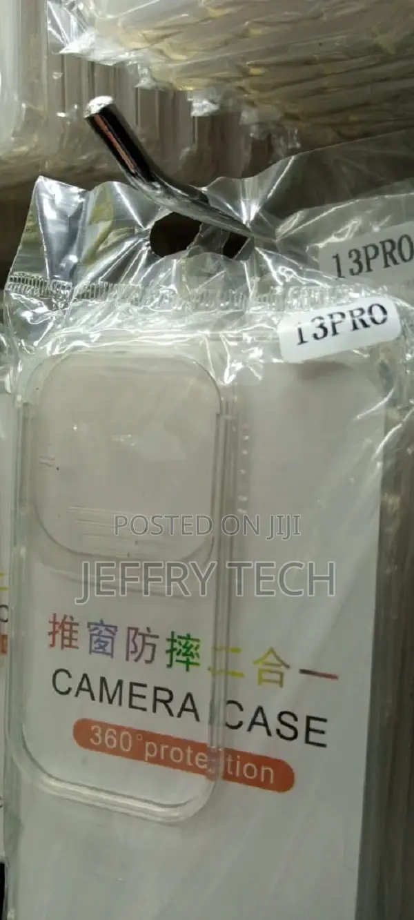 Clear Case iPhone 13pro With Camera Shield