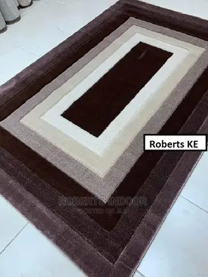 Brown and Cream Paris Carpet