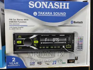 Sonashi Car Radios With Bluetooth, Fm, Usb, Aux