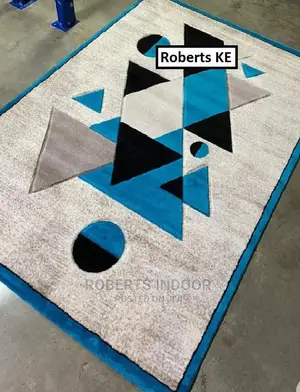 Blue and Grey Paris Carpet
