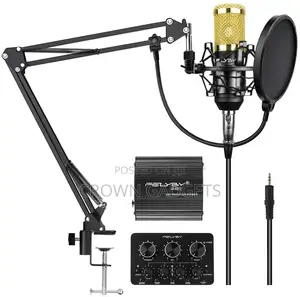 Live V8 Sound Cardbm800 Condenser Microphone