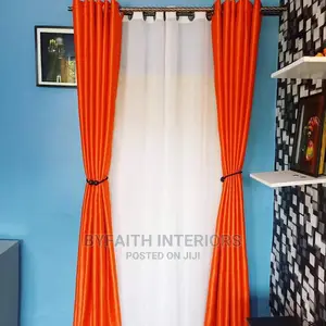 Orange Curtains