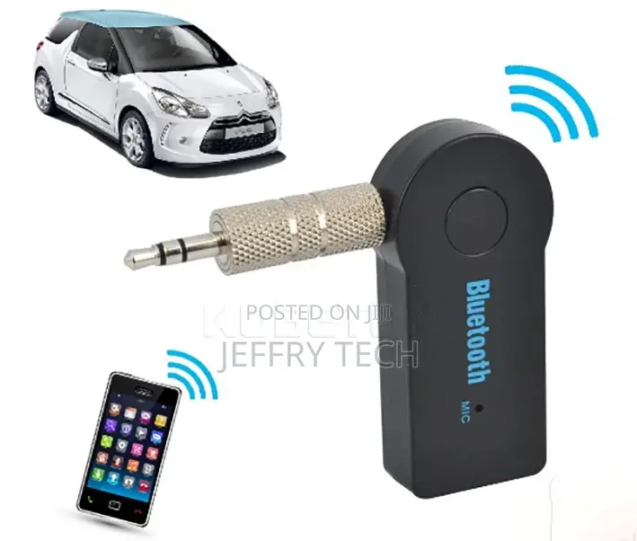 Bluetooth Audio Streaming to AUX 3.5mm Jack for Car Wireless