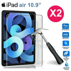 X2 Full Tempered Glass for Apple iPad Air 4 10.9 Inch Screen