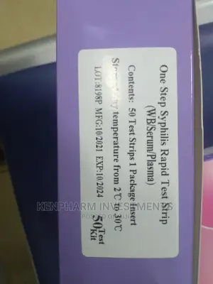 Syphillis Ultra Rapid Test Strips