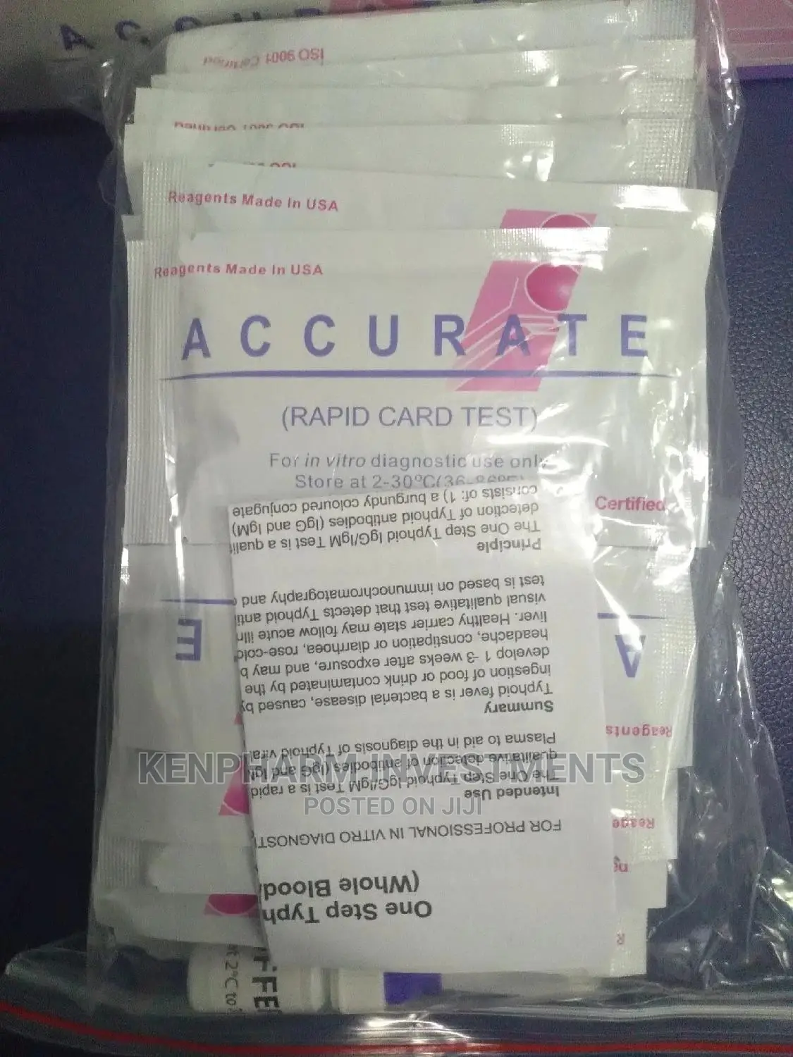 Syphillis Ultra Rapid Test Strips