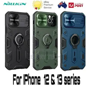 For iPhone 13 PRO / MAX 12 PRO NILLKIN Armor Shockproof Cams