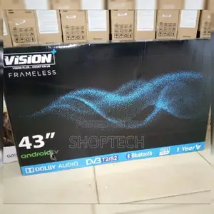 Vision Plus 43 Inch Flameless Smart Android Tv