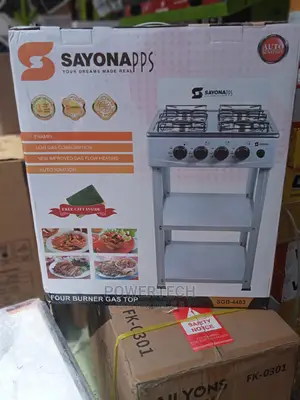 Sayona Full Gas Table Top Cooker With It Stand