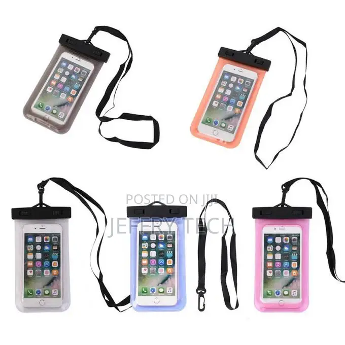 Waterproof Phone Pouch for Android, iPhone- Swimming Pool Fr