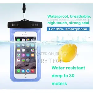 Waterproof Phone Pouch for Android, iPhone- Swimming Pool Fr