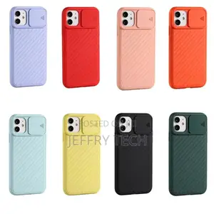 iPhone 12 / 12 Pro Sliding Camera Cover Design Twill Anti-S