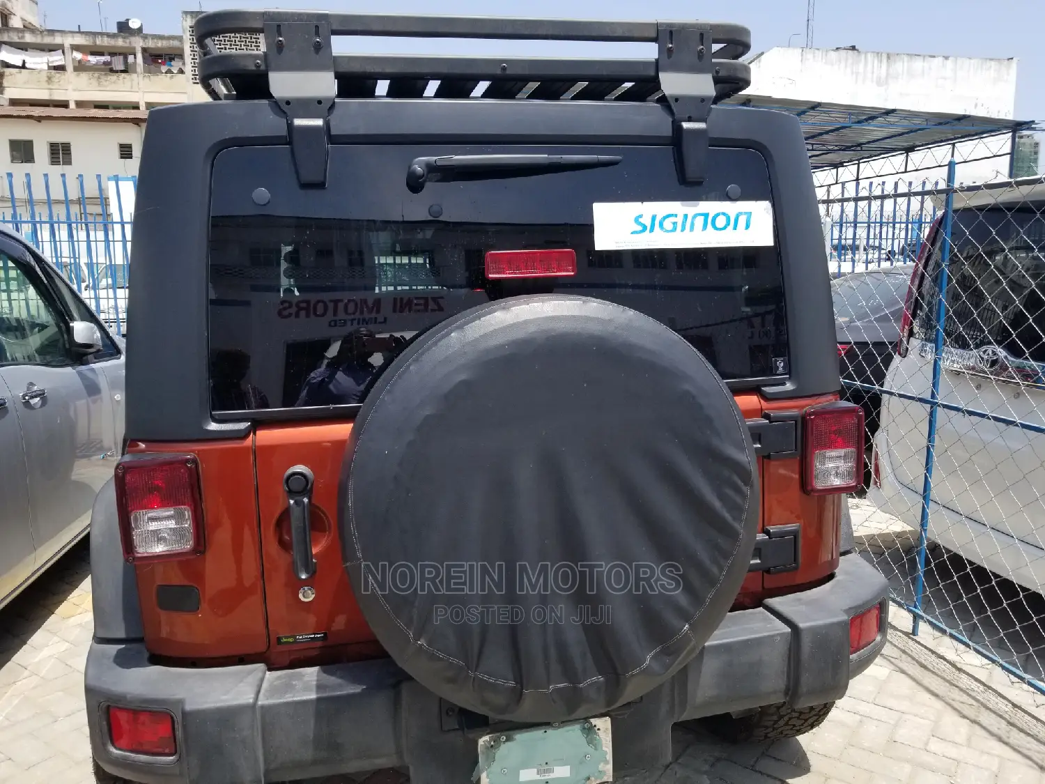 Jeep Wrangler 2014 Orange