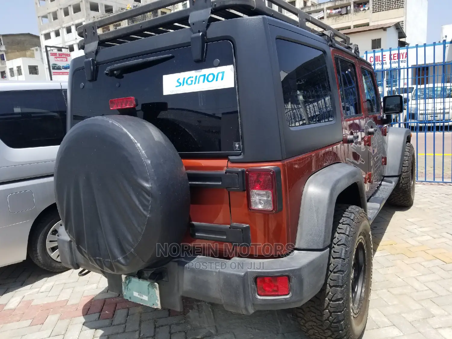 Jeep Wrangler 2014 Orange