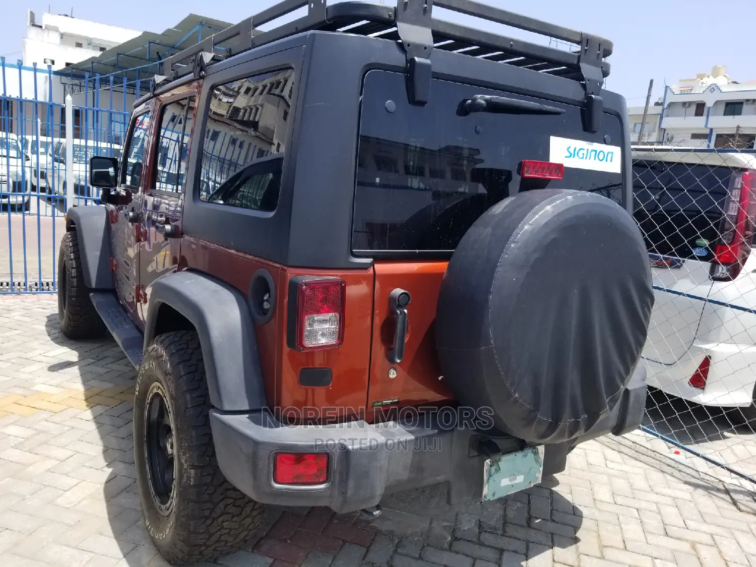 Jeep Wrangler 2014 Orange