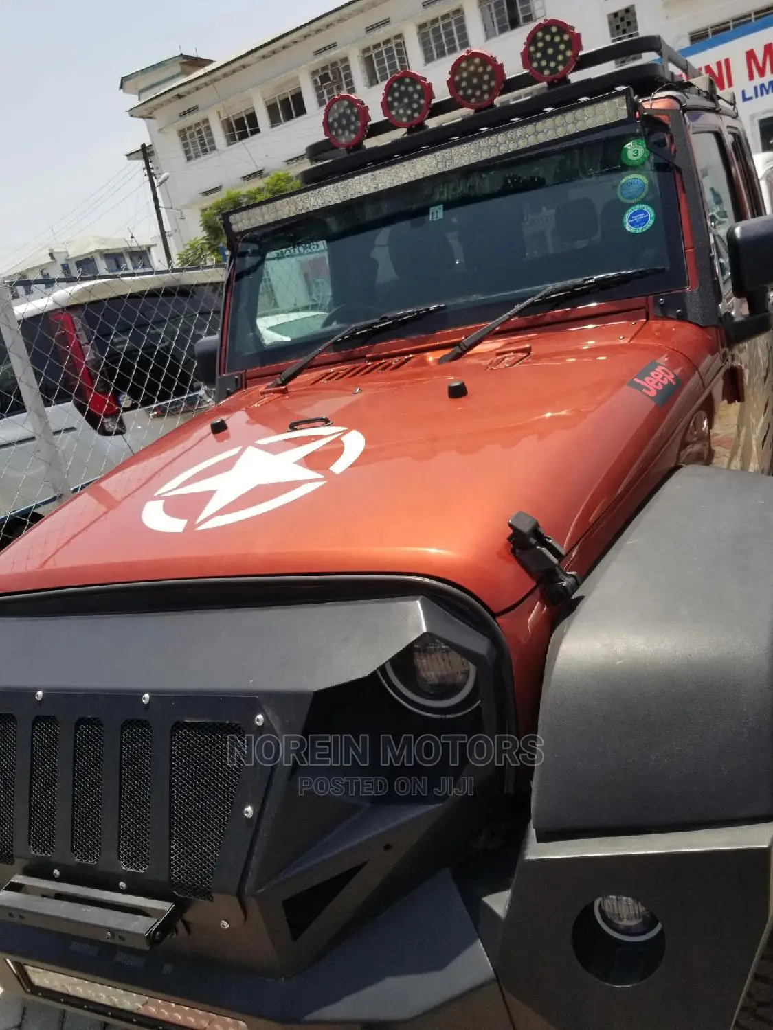 Jeep Wrangler 2014 Orange