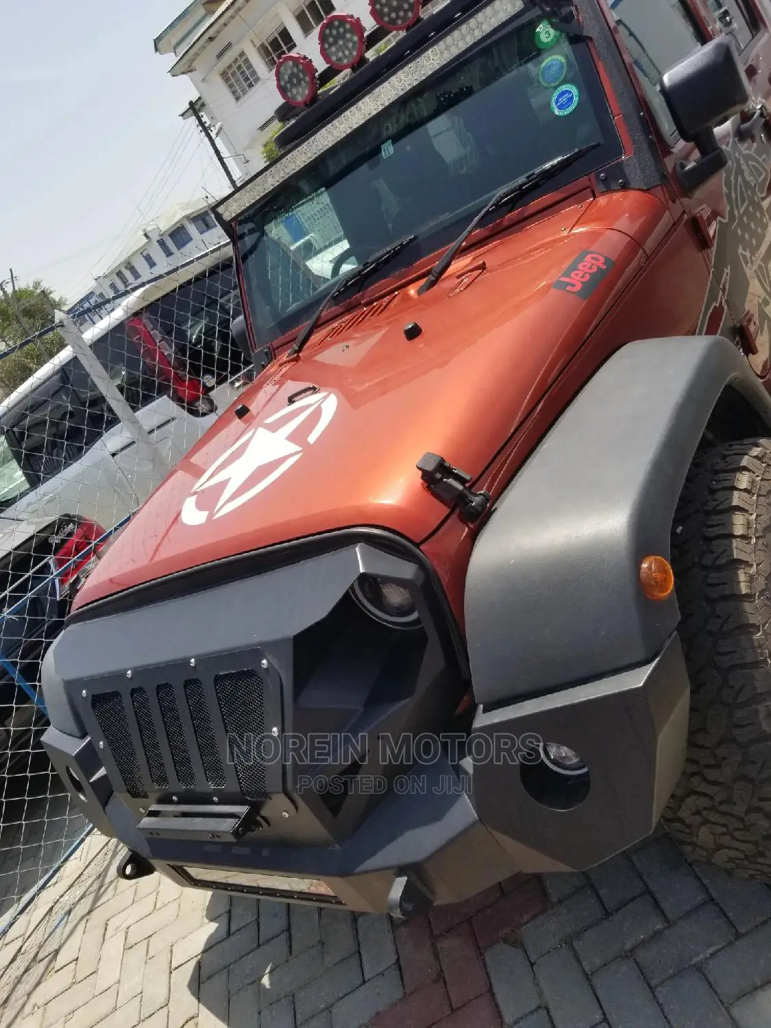 Jeep Wrangler 2014 Orange