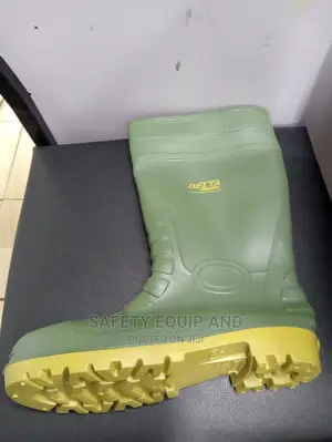 Steel Toe Cap Gumboots-Long Industrial