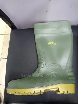 Green Strong Quality Delta Toe Gumboots