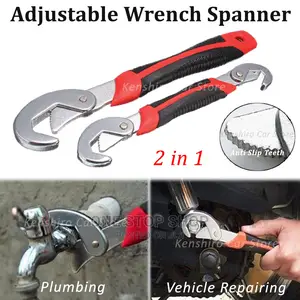 2 in 1 Aluminum Snap and Grip Wrench Tool 9_32mm