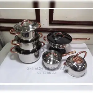 Stainless Steel Heavy Duty 12pcs Cookware Set