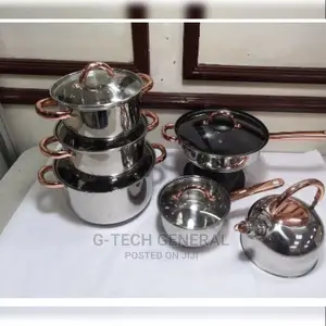 12pcs Stainless Steel Cookware Set