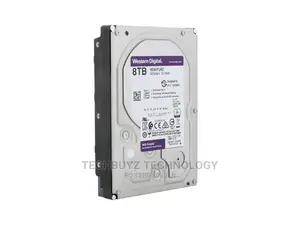 WD Purple Surveillance Hard Drive - 8 TB, 128 MB, 5640 Rpm
