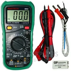 Mastech My68 Digital Multimeter W/ Hfe Test, Frequency,