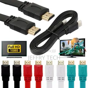 Flat HDMI Cable Lead V2.0 HD High Speed 4K 2160P 3D Ps4 Xbox