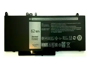 6mt4t Battery for Dell Latitude E5470 E5570 7V69Y Txf9m 79vr