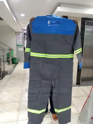 Executive Work Overalls With Reflective Stripes