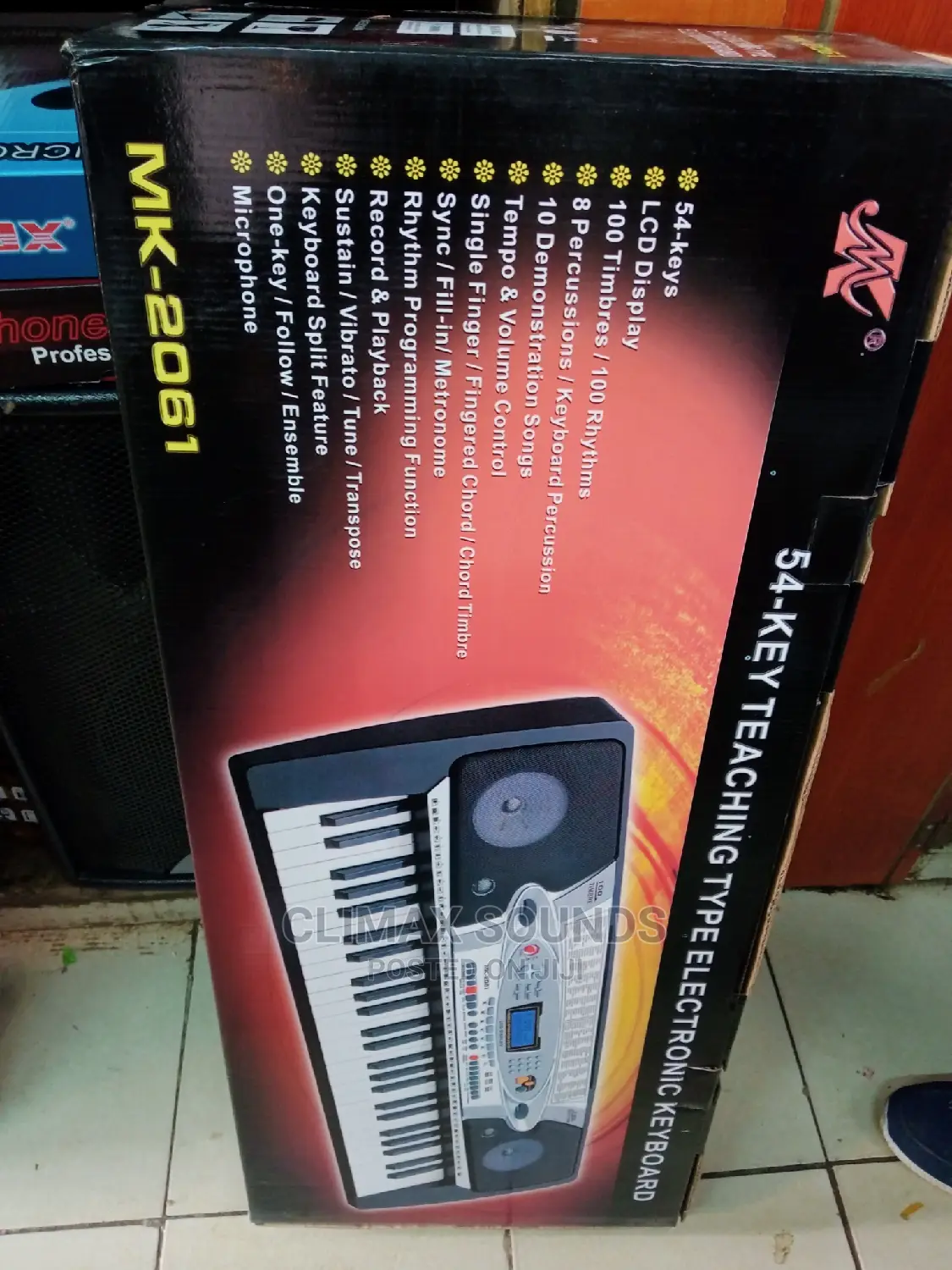 Electronic Keyboard 54 Keysz