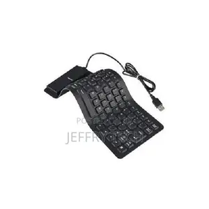 Generic Flexible Keyboard - Black