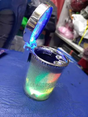 Fancy Ash Tray With Led Lights