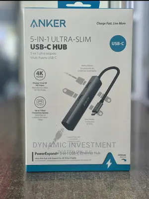 Anker USB-C 5- In- 1 Hub Adapter