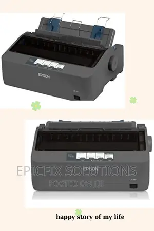 EPSON Lx 350 Dot Matrix Printer Monochrome .
