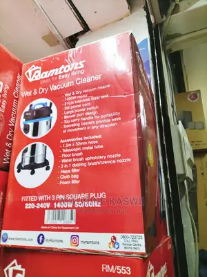 Ramtons RM/553, 21L Tank Wet and Dry Vacuum Cleaner