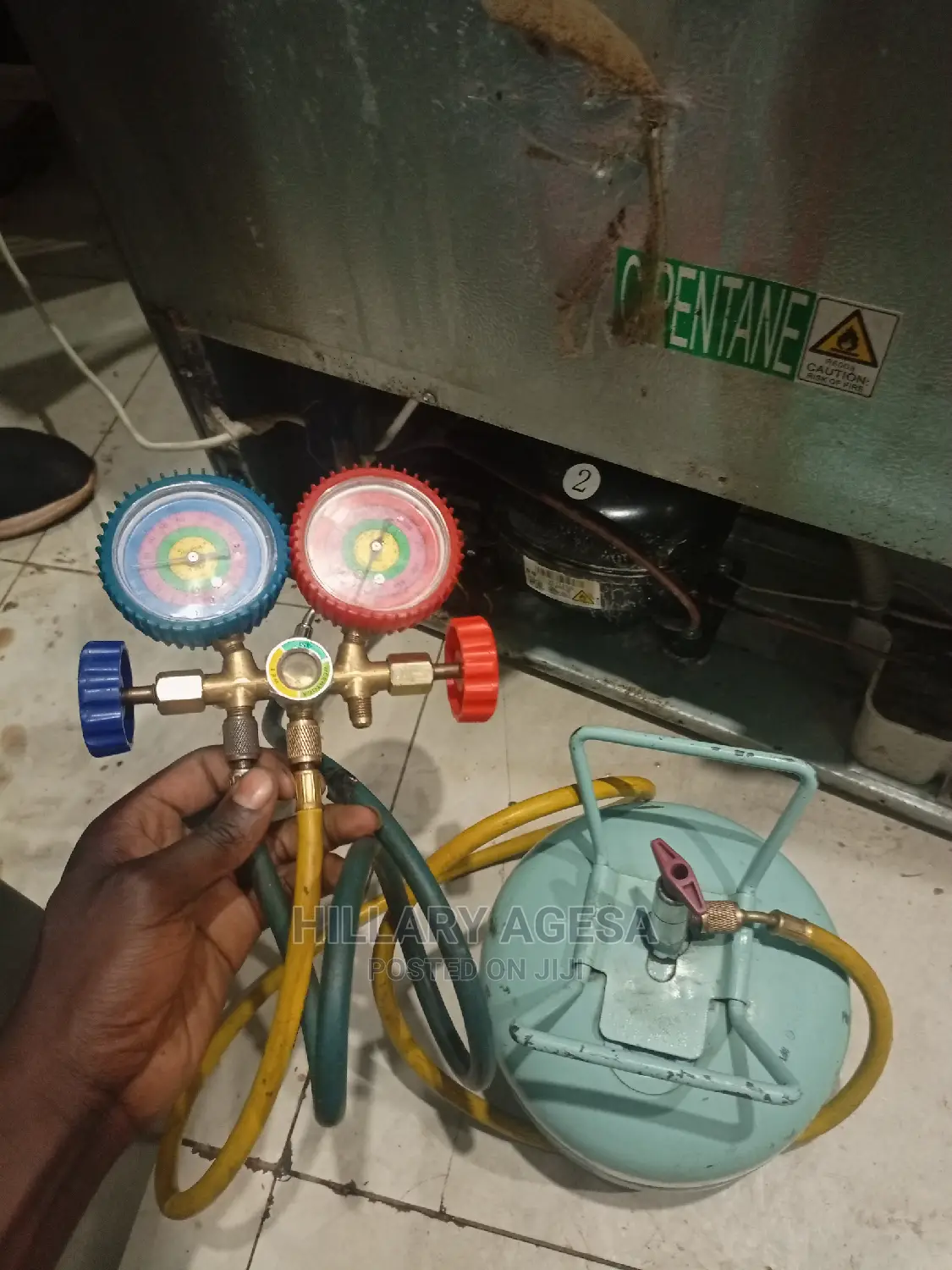 Side by Side Fridge Gas Refill