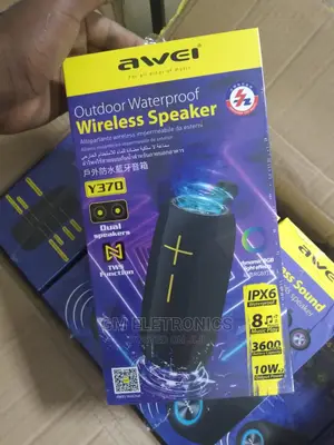 Awei Y370 Portable Bluetooth Wireless IPX6 Speaker