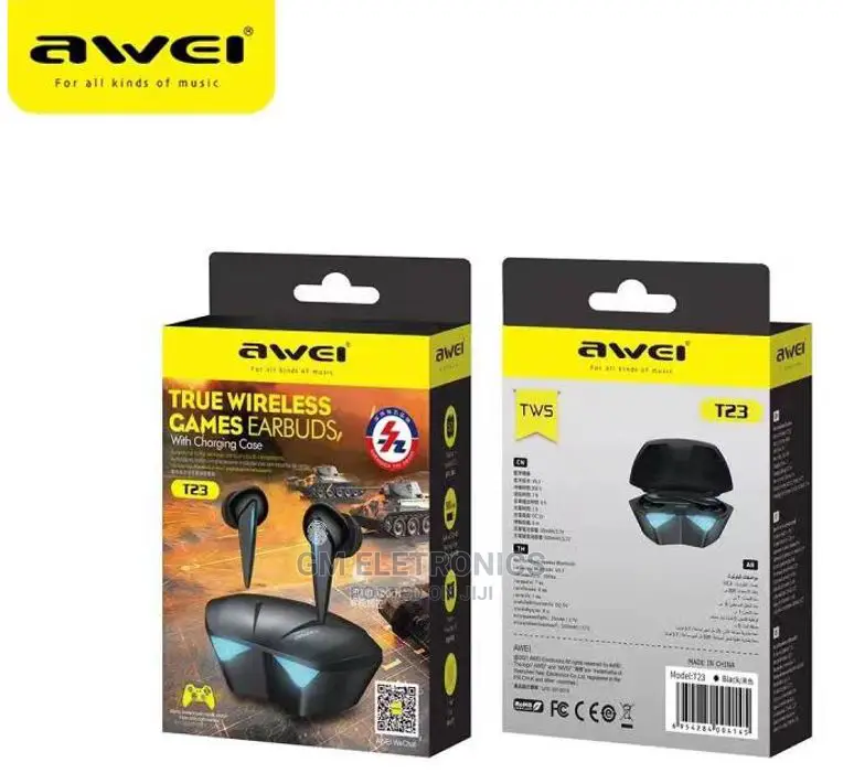 Awei T23 Gaming Portable Earbuds