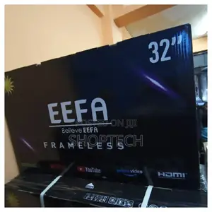 32" Flameless Eefa Smart Android Tv
