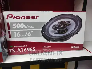 Pioneer 6 Inch 500 Watts Car Door Speakers